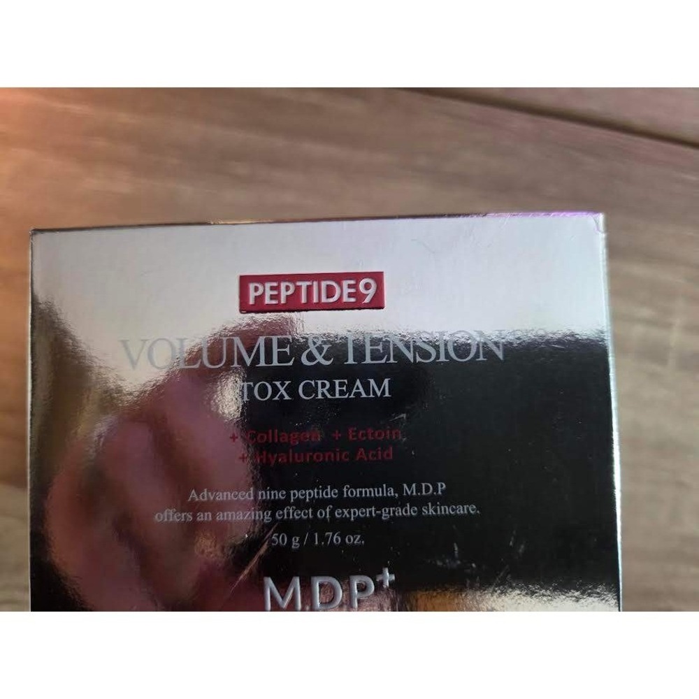 MDP Peptide9 Volume  Pro Tox Cream Collagen Ectoin Hyaluronic Acid 50g 1.76oz‎